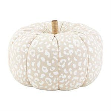 Load image into Gallery viewer, MudPie - Large Leopard Pumpkin Sitter
