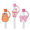 Swig - Straw Topper - Pumpkins and Bows